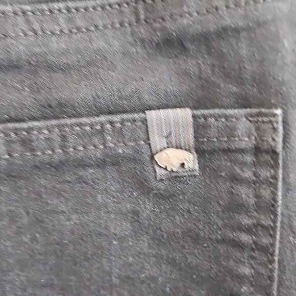 Buffalo David Bitton Ash Jeans Men's Size W34 L32 Black Slim Fit NWT Classic - Picture 11 of 15